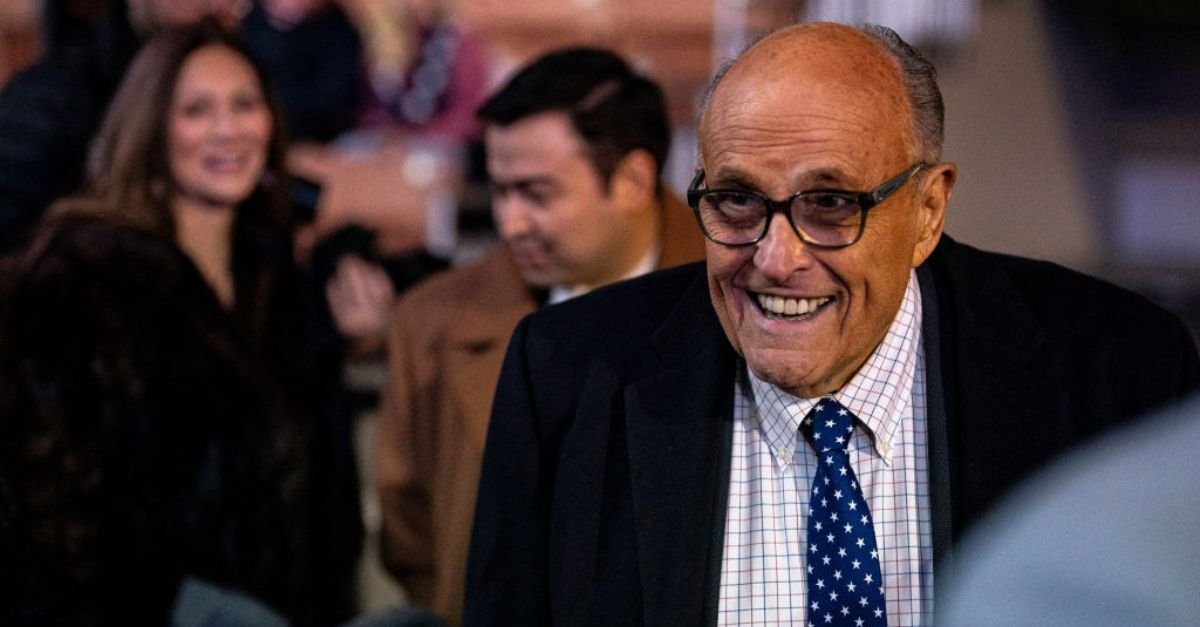 Rudy Giuliani Says Car Crash Was the ‘Hardest’ He’s Ever Been Hit